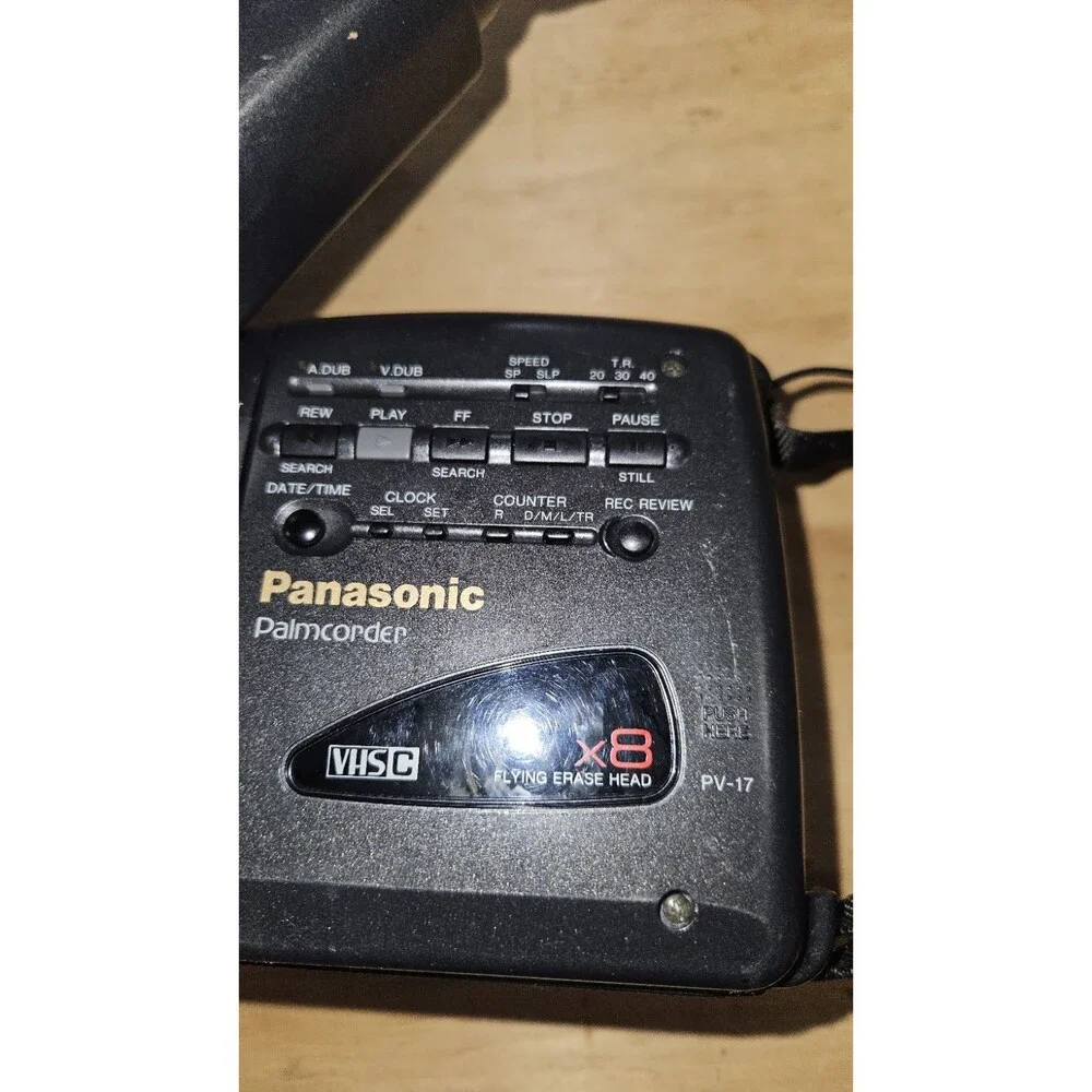 Panasonic VHS-C Camcorder PV-17D  NO Charger/ Battery Untested TAKE A GAMBLE !!